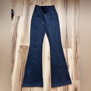 Spanx Faux Suede Flare Pants